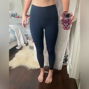 Lululemon wunder under “25 leggings true navy
